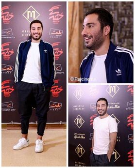 پوشش عجیب نوید محمدزاده در اکران مردمی!
