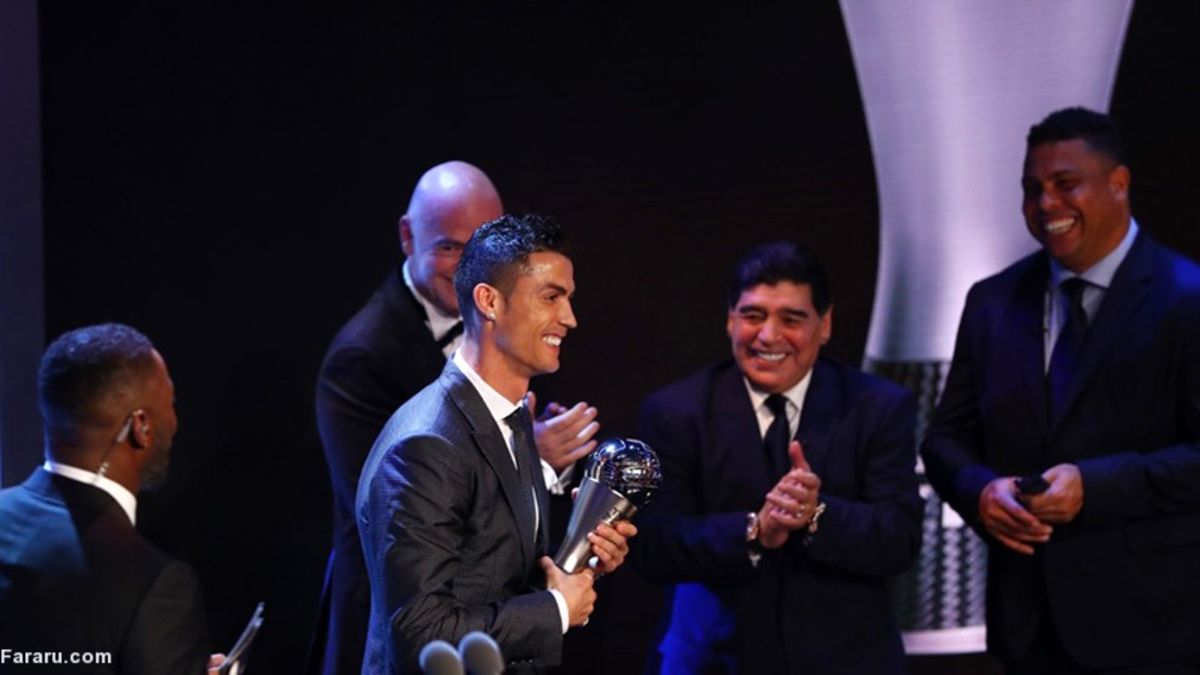 مراسم معرفی بهترین‌های فوتبال جهان