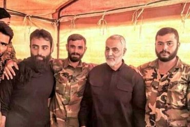 سردار سلیمانی در دیرالزور