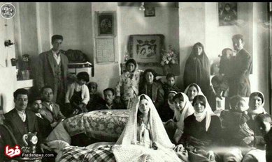 مراسم پاگشايی عروس در قدیم