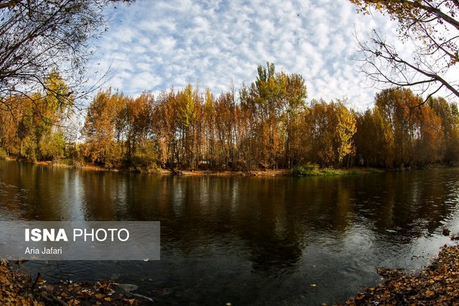 طبیعت زیبایی حاشیه زاینده رود