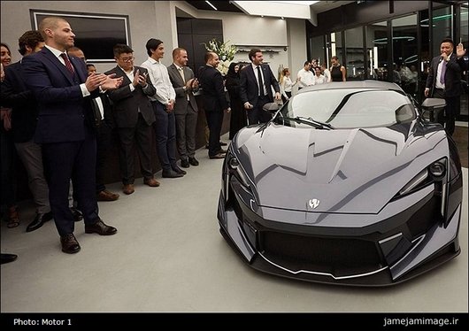 ابرخودروی لبنانی رونمایی شد