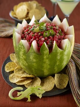  تزیین انار شب چله