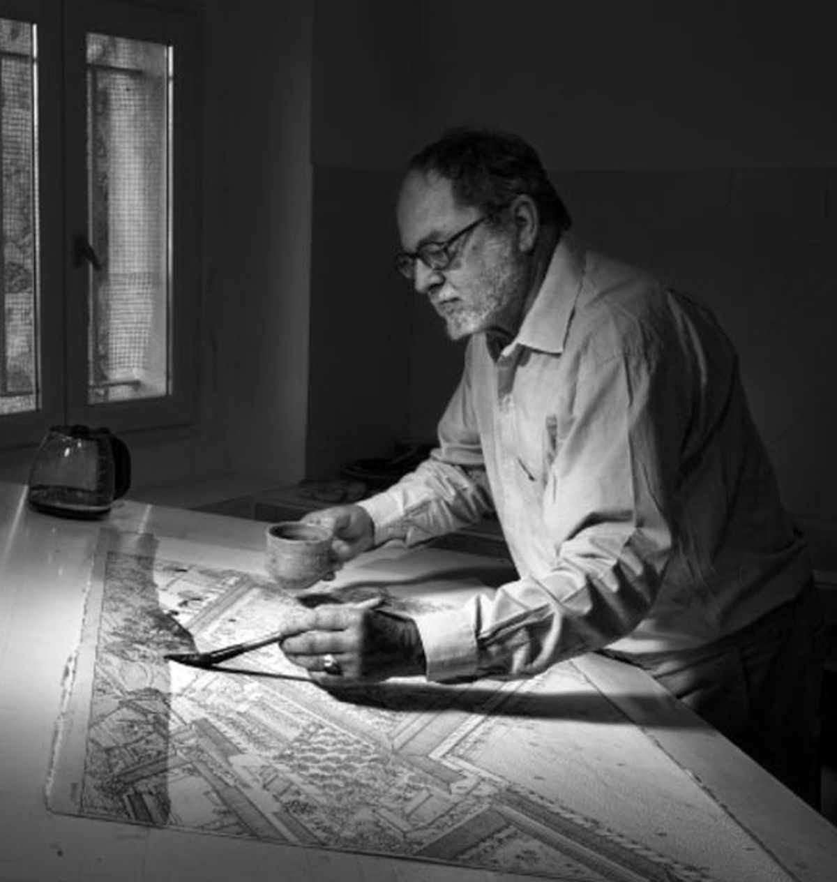 نقشه طراحی شده از اصفهان عصر صفوی توسط معمار تونسی