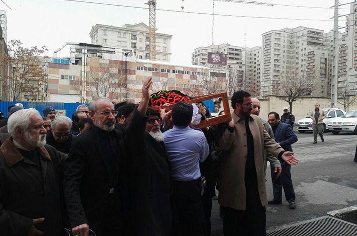 تشییع پیکر فرزند احمد توکلی