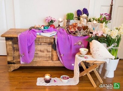 تزیین سفره هفت‎سین، با تور شیک‌تر میشه!