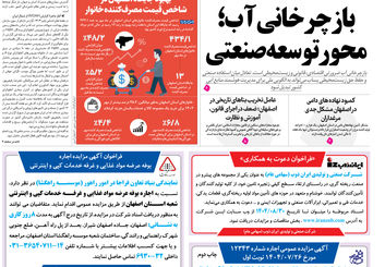 روزنامه اصفهان امروز شماره 5291، 14 آبان 1404