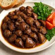 طرز تهیه خوراک جگر مرغ خوشمزه و سریع
