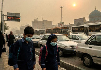 اصفهان در اتاق گاز؛ نفس‌های به شماره افتاده شهر زیر سایه سنگین «وضعیت قرمز» و «مدارس باز»