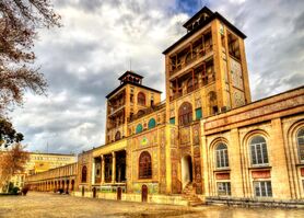 بنای تاریخی کاخ گلستان در تهران