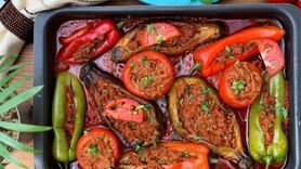 طرز تهیه سبزیجات شکم پر