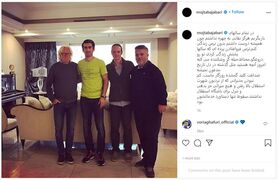 کنایه تند و تیز اینستاگرامی مجتبی جباری به چند استقلالی/عکس