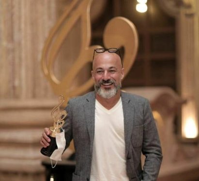  تیپ «آقازاده» معروف در جشن حافظ/ عکس