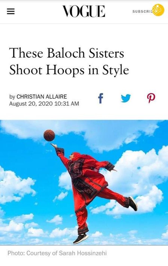 (عکس) داستان دختران ایرانی در مجله فشن ووگ