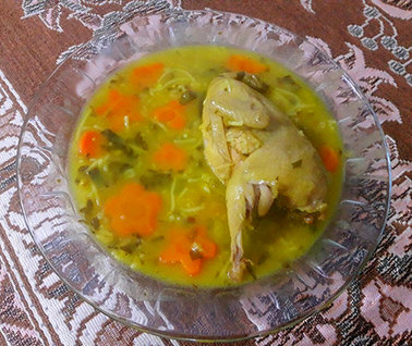 طرز تهیه سوپ بلدرچین غذای مناسب کرونایی