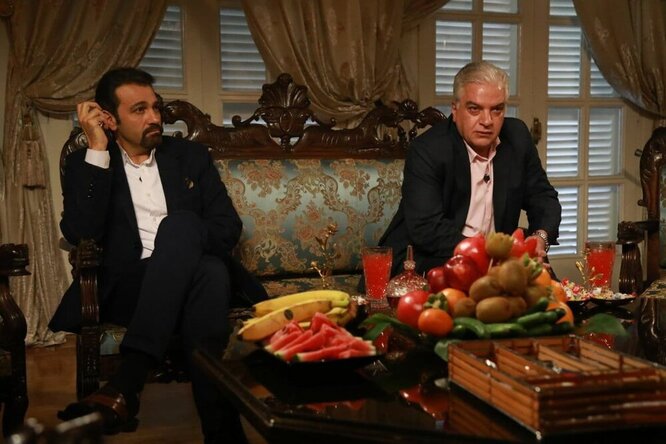 آرش مجیدی و رضا توکلی جلوی دوربین دعوت نحس