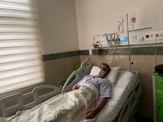 علی رضوانی، مجری صداوسیما به کرونا مبتلا و در بیمارستان بستری شد/ عکس