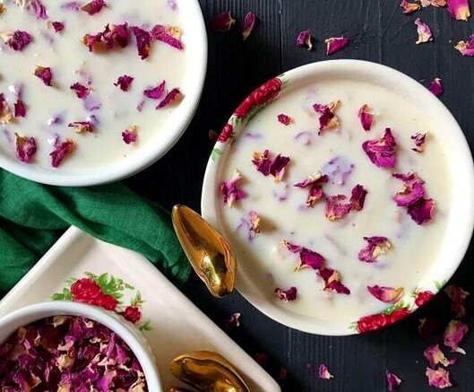 طرز تهیه فرنی