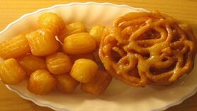 طرز تهیه زولبیا و بامیه خانگی
