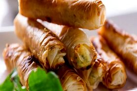 طرز تهیه بورک ترکی