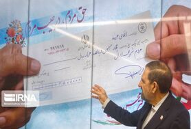 محسن رضایی از چک یارانه ۴۵۰ هزار تومانی در ایرنا رونمایی کرد