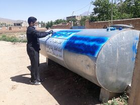 آبرسانی پایدار و با کیفیت به روستای طرار فریدن