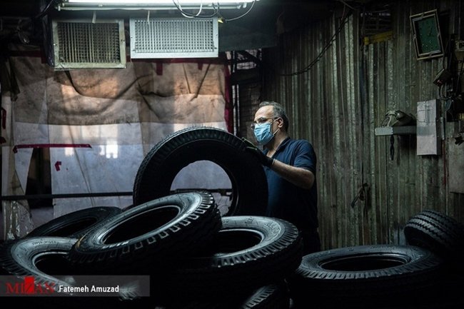 دپوی لاستیک به علت نداشتن مشتری/ افزایش قیمت لاستیک ۲۴۰ هزار تومانی تریلی به ۸۲۰ هزار تومان!