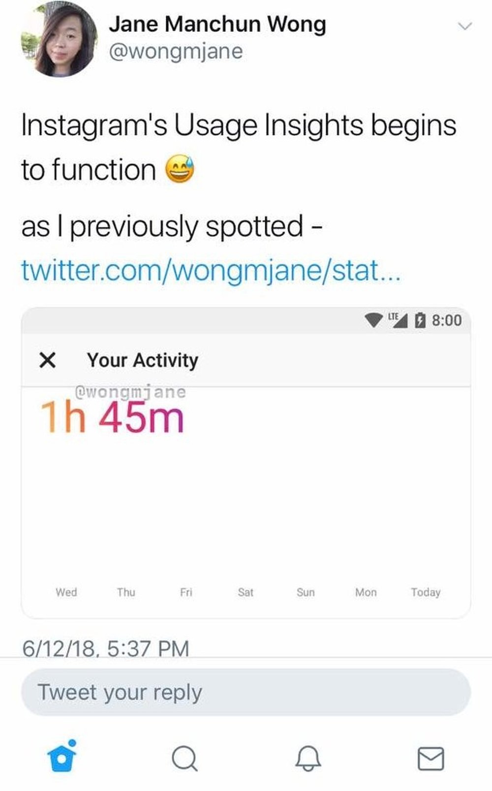 اینستاگرام زمان استفاده از این اپلیکیشن را مدیریت می کند