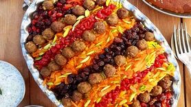 هویج پلوبا گوشت قورمه + طرز تهیه