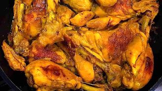 طرز تهیه خورشت مرغ دودی به صورت مرحله ای