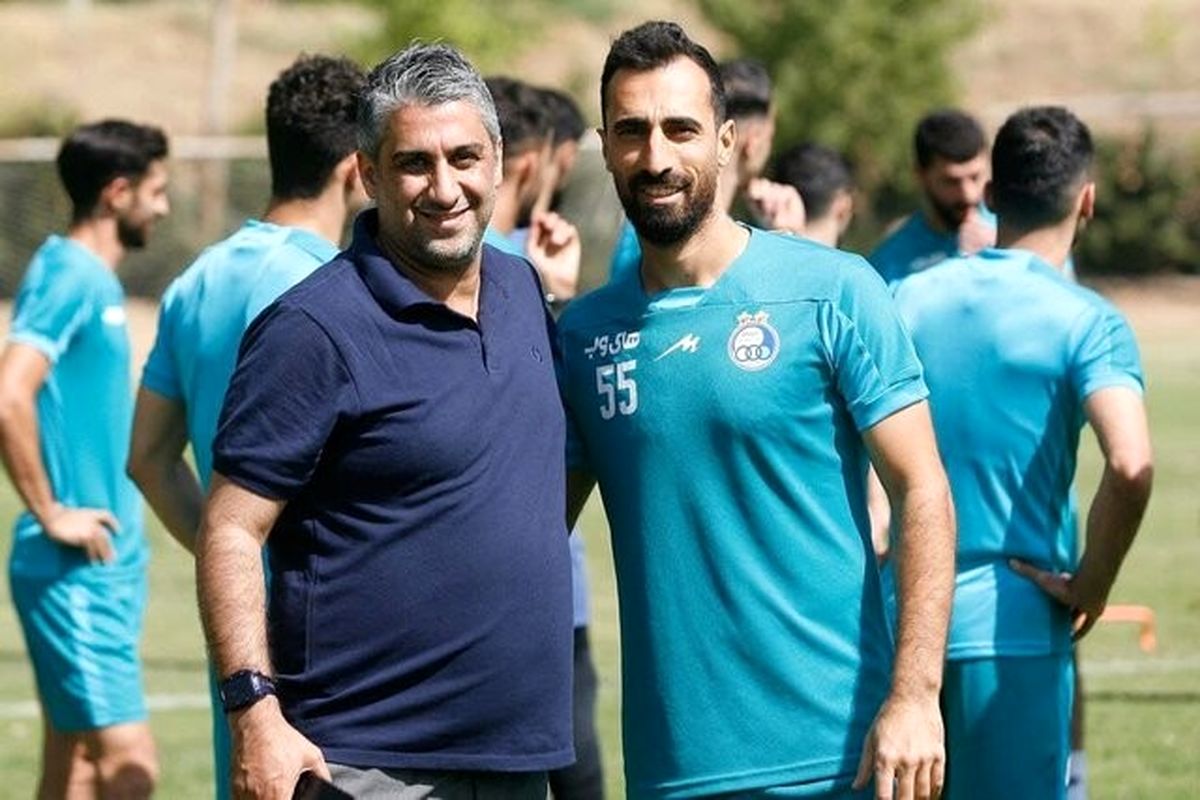 اولین تمرین قاسمینژاد با استقلال/ حضور یک عضو هیات مدیره بر سر تمرین آبیپوشان