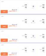 قیمت بلیت‌ پروازهای اربعین در بلاتکلیفی