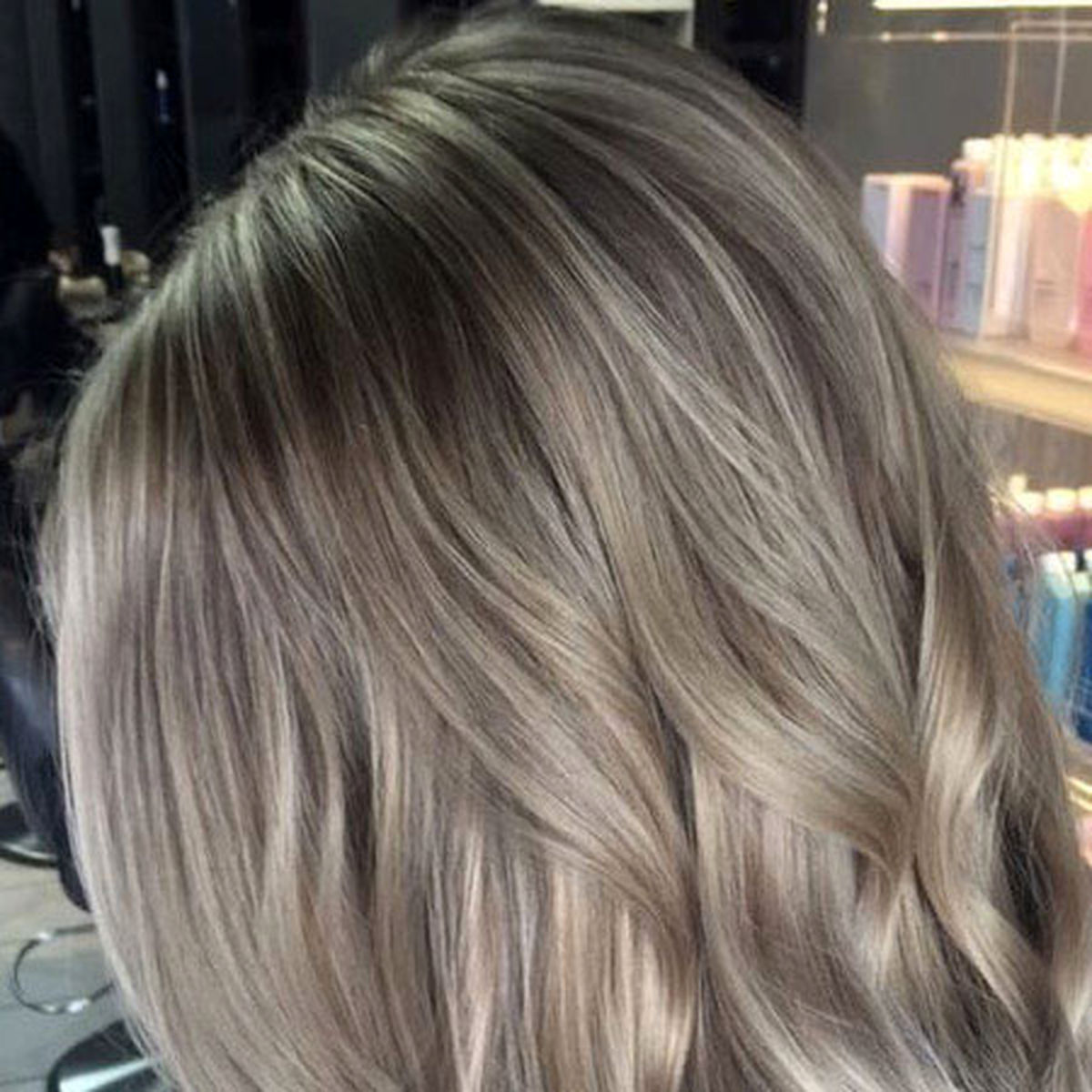 رنگ موی صدفی