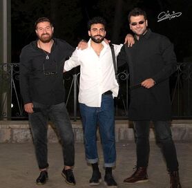بازیگران سریال افرا در اکران فیلم دشت خاموش