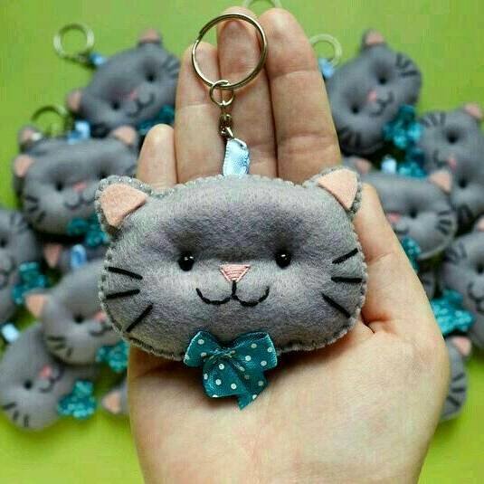 آموزش ساخت جاکلیدی های نمدی