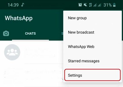آموزش نحوه حذف اکانت واتساپ