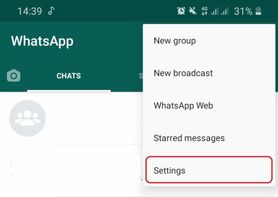 آموزش نحوه حذف اکانت واتساپ