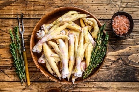 نحوه مصرف و پاک کردن پای مرغ