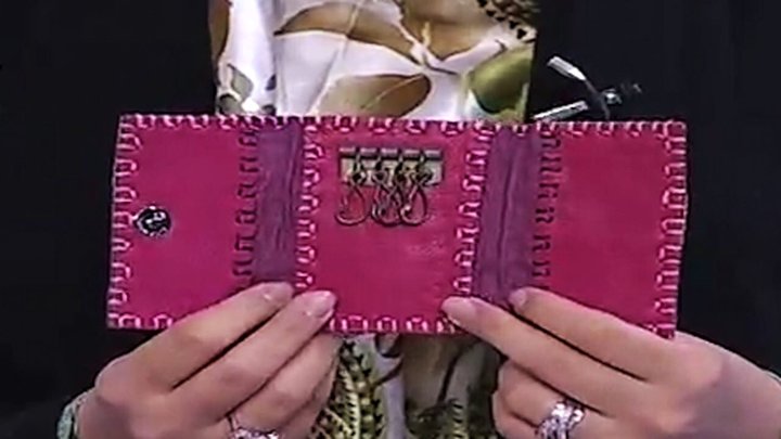 آموزش دوخت جاکلیدی چرمی + فیلم