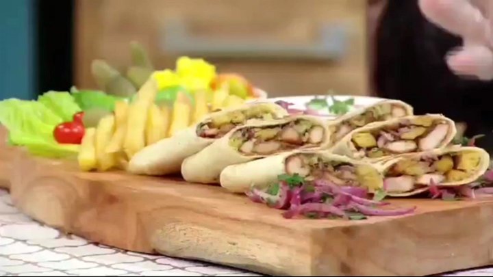 طرز تهیه شاورما + فیلم