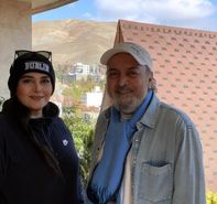 (تصاویر) هنگامه قاضیانی در پشت صحنه سریال جزیره