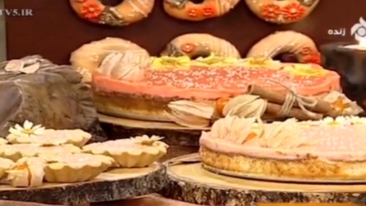 طرز تهیه چيز كيك فانتزی + فیلم