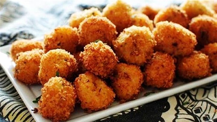 طرز تهیه توپک سیب زمینی و تن ماهی + فیلم