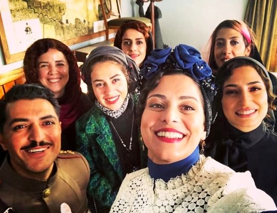 تصویری ماندگار از پشت صحنه سریال خاتون