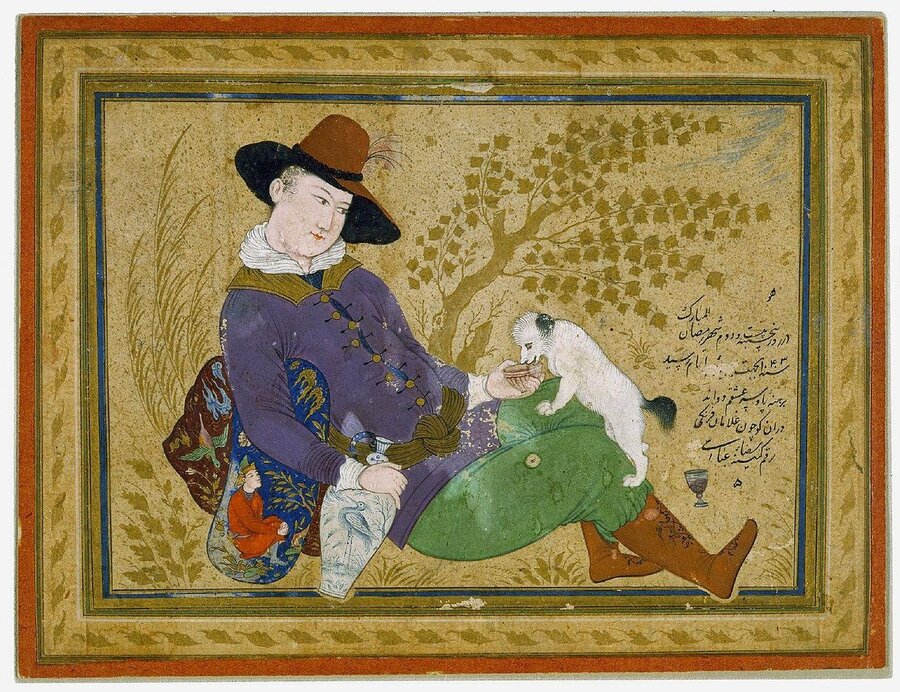 نگارگری تک‌چهره در مکتب اصفهان