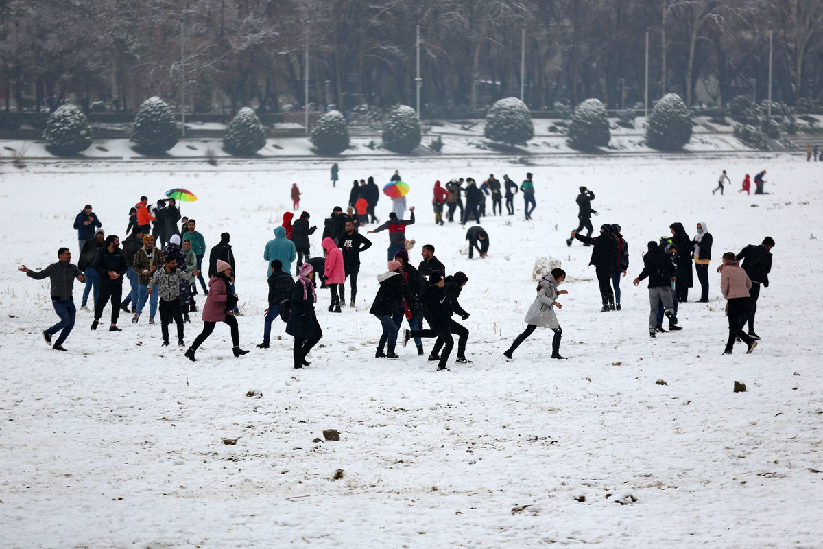 بوسه برف بر پیشانی نصف‌جهان