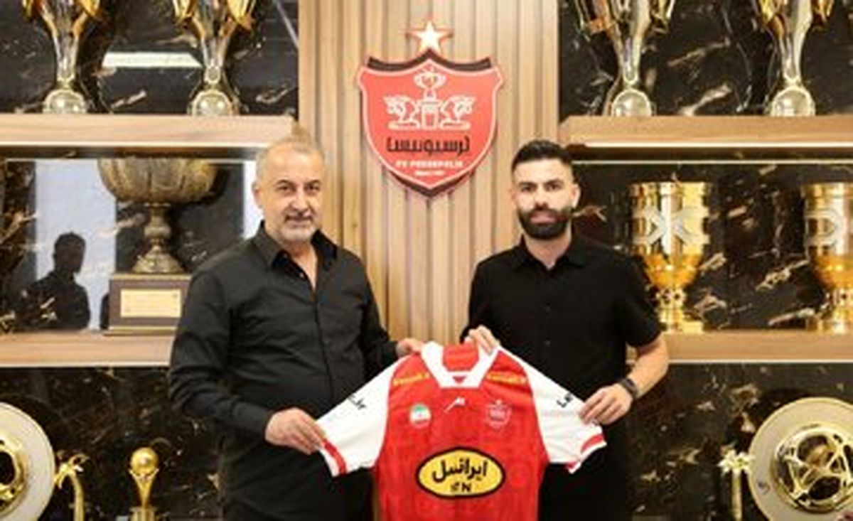 عکس| هایجک پرسپولیس از استقلال؛ اولین تصویر ستاره قرمزها در لباس پرسپولیس