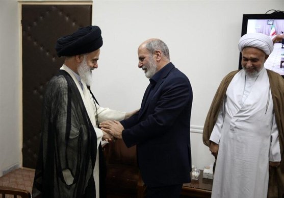 تصاویری از مهمان ویژه و امنیتی روحانیون قم
