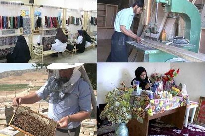 برگزاری نمایشگاه هفته معرفی مشاغل در آران و بیدگل