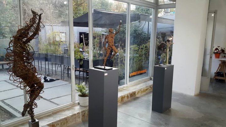 بیان آلام انسانیت در نمایشگاه «انسان راست قامت»